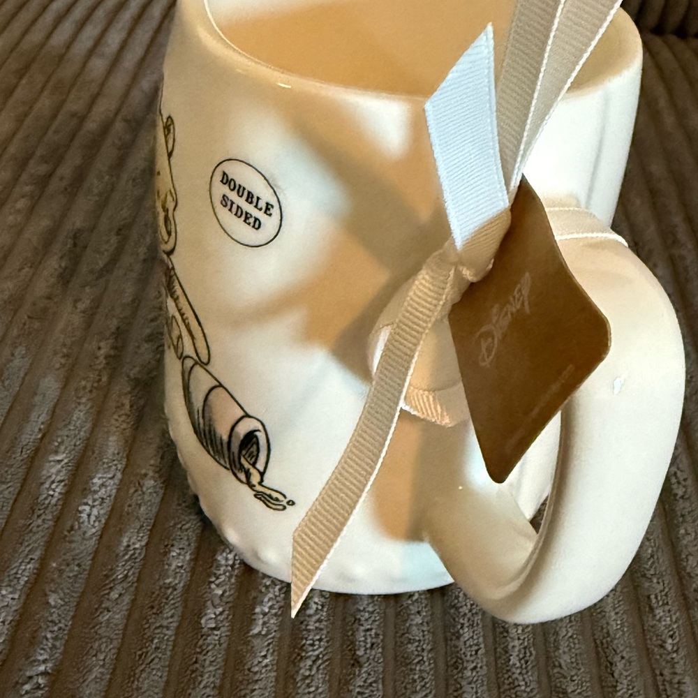 Rae Dunn x Disney x Winnie the Pooh Double-sided Mug FEELING 11 O’CLOCKISH NWT - Picture 6 of 8